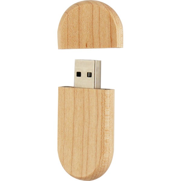 8192 Ahşap USB Bellek